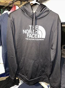 The North Face Fine Alpine Equipment Hoodie Pullover Mens Large Black Gray  - Picture 1 of 5