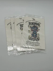 4 WWF Survivor Series Nov 15 1998 Deadly Game Temporary Tattoo 4.5" X 5" WWE - Picture 1 of 5
