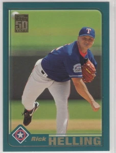 Juego de equipos de béisbol Topps 2001 de los Texas Rangers - Imagen 1 de 1