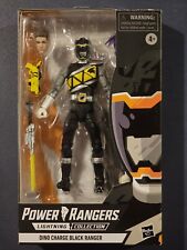 Hasbro Power Rangers Lightning Collection Dino Charge Black Ranger New in Box