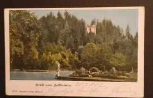 Salzburg Hellbrunn Monatschlösschen 600340A gr K - Bild 1 von 2