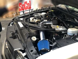 BLACK BLUE Air Intake Kit For 1997- 2003 CHEVY S10 GMC SONOMA ISUZU HOMBRE 2.2 - Picture 1 of 1