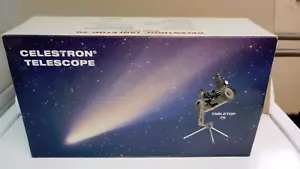 Celestron Tabletop 76 Telescope Model #31034 76mm Aperture 600mm Focal Length - Picture 1 of 4
