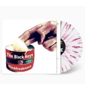 The Black Keys THICKFREAKNESS Limited Ed. RED Splattered COLORED VINYL LP, NEW - Picture 1 of 1