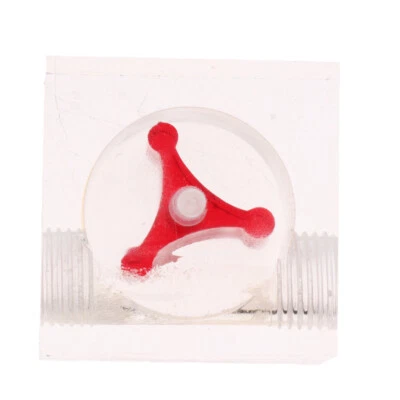 Wassergekühlter Durchflussmesser Acryl G1 / 4 Gewinde Durchflussanzeiger 2Ways - Bild 1 von 4