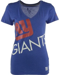 Authentic Nike New York Giants Women's Upkilter Tri Blend Jersey Shirt Large L - Picture 1 of 9