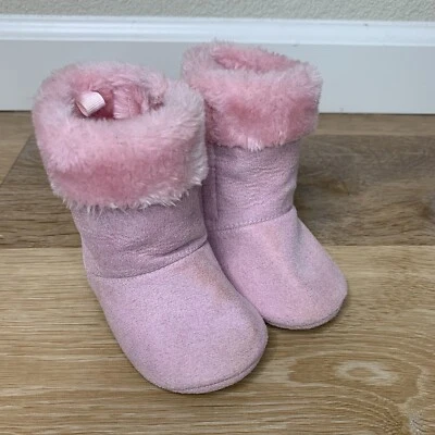 Botas de piel sintética rosa Trimfoot Baby talla 3 Foto 1 de 4