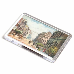 FRIDGE MAGNET - Vintage Lancashire - King Street, Wigan - Picture 1 of 1