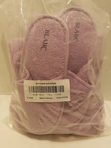 Blair Bath Wrap with Slippers Item # BLB5T265 Purple - Picture 1 of 1