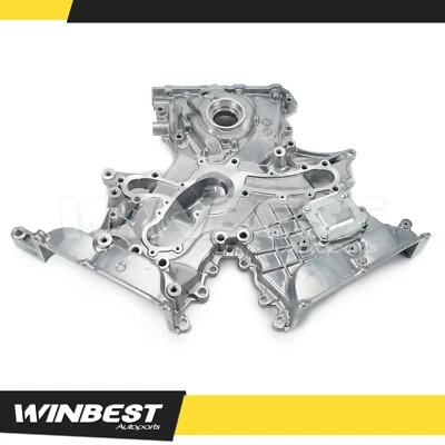 Cubierta de distribución de bomba de aceite compatible con Lexus ES350 2006-18 Toyota Avalon Camry Highlander 3.5 Foto 1 de 4