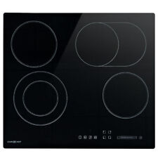 EuroChef COKCCTEC641A 6600W 240V Ceramic Glass Touch Controls Cooktop - Black