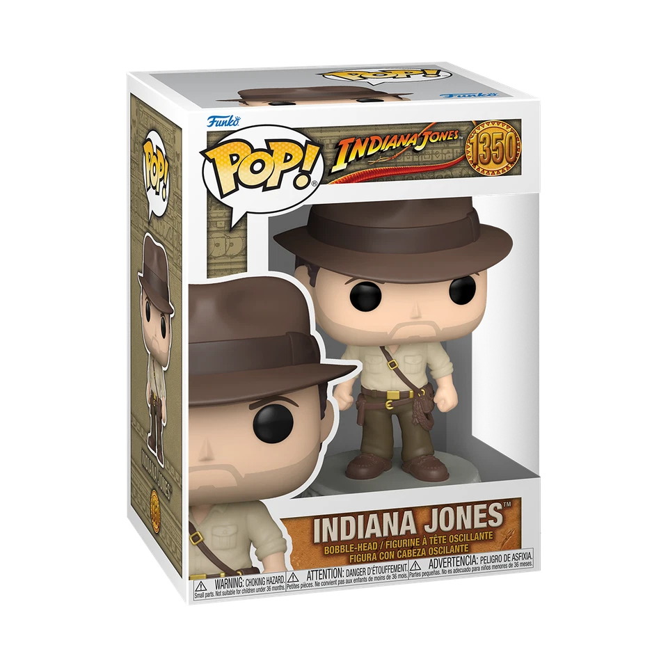 Funko Pop! Movies Indiana Jones - Indiana Jones Without Jacket Figura in Vinile