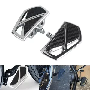 2X Passenger Floorboards Phantom Foot Pegs For Harley Softail Fat Boy FLSB FXBB - Picture 1 of 11