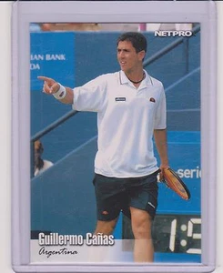 Tarjeta de tenis Netpro Glossy Guillermo Canas 2003 #G-26 ~ Múltiples ~ Argentina - Imagen 1 de 1