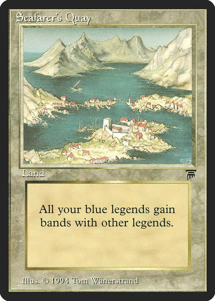 Seafarer's Quay Legends NM Land Uncommon MAGIC THE GATHERING MTG CARD ABUGames - Image 1 of 1