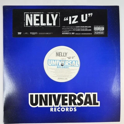 Nelly - Iz U 12" Record 2003 Promo Universal Hip-Hop Rap 33 RPM Foto 1 de 2