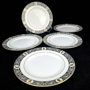 Unused Wedgwood Parnassian Dessert Plates 5 pieces 6.9in(17.5cm) - Picture 1 of 6