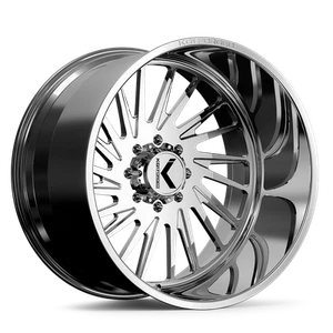 26x12 KG1 Forged KF038 Javelin Polished LEFT DIRECTIONAL Wheel Blank (-44mm) - Picture 1 of 5