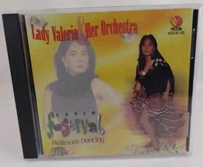 Lady Valerie and Her Orchestra Latin Fiestal Ballroom Dancing opm CD IMPORT. - Image 1 of 4