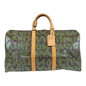 LOUIS VUITTON Boston bag M92196 Monogram graffiti Kiepol 50 used - Bild 1 von 12
