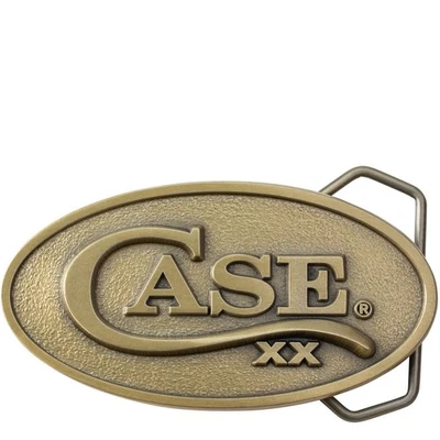 CAIXA XX FACAS ESTOJO CINTO OVAL FIVELA-ACABAMENTO LATÃO (934) FACA DE BOLSO - Imagem 1 de 2