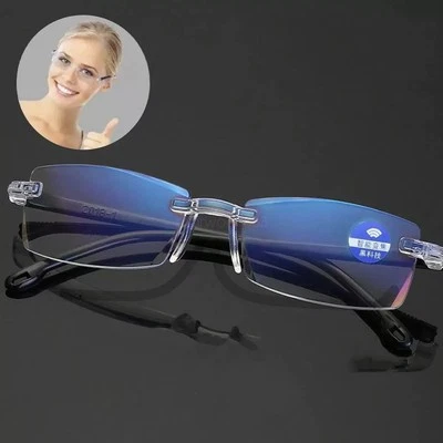 Unisex Auto Focus Presbyopi Reading Glasses Readers Adjustable 1.5-4.0 Magnify - image 1 of 4