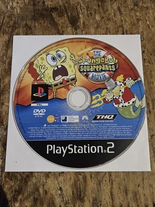 SpongeBob Schwammkopf The Movie PS2 nur Disc professionell gereinigt - Bild 1 von 2