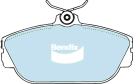 Bendix General CT Front Brake Pad Set for Ford Taurus DN, DP 3.0L 99SSFI Petrol  - Image 1 of 1