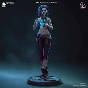 Broken Symbol, Jinx | Resin Garage Kit Sculpture Anime Video Game Fan Art Statue - Picture 1 of 10
