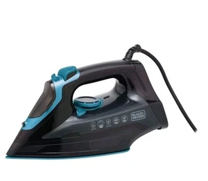 Plancha de Vapor BLACK+DECKER BXIR22004AGB, 3000W, Aqua & Black - Imagen 1 de 4