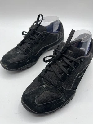Skechers Athletic Shoes Women's Sz 8.5 Triple Black Lace Up Running SN22459 - Image 1 of 4