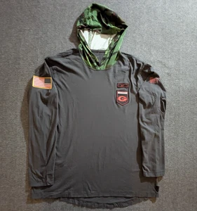 Nike Georgia Bulldogs Hoodie XL Salute To Service On-Field Camo Long Sleeve - Picture 1 of 9