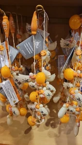 Disney Parks 2025 Halloween Mickey Minnie Ghosts Pumpkin Light up Necklace NEW - Picture 1 of 1