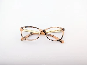 Kate Spade Eyeglasses, Frames Only, Angelisa S14, 53-15-135, Plastic, Pink Tort - Picture 1 of 18