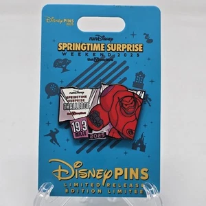 2025 runDisney Springtime Surprise Weekend Big Hero 6 Challenge Pin Baymax ERROR - Picture 1 of 2