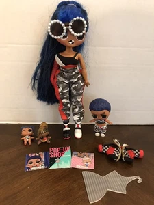 LOL Surprise OMG Dolls Downtown BB Family Lot Lil Fierce - Picture 1 of 3