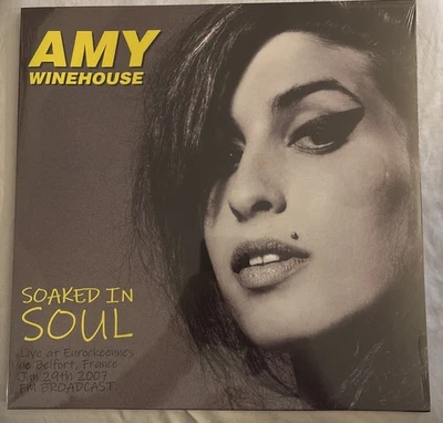 AMY WINEHOUSE - Soaked IN Soul NEW Sealed Vinyl LP Sealed - Image 1 of 4