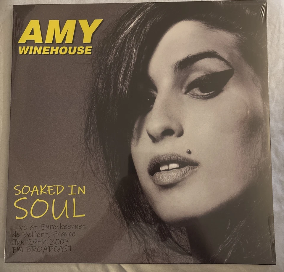 AMY WINEHOUSE - Soaked IN Soul NEW Sealed Vinyl LP Sealed - Image 1 of 4