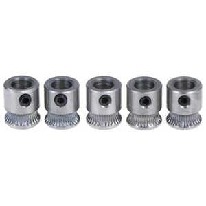 Stainless Steel MK8 Drive Gear Pulley For Filament Makerbot 3D priYJU 1.75mm G - Photo 1/11
