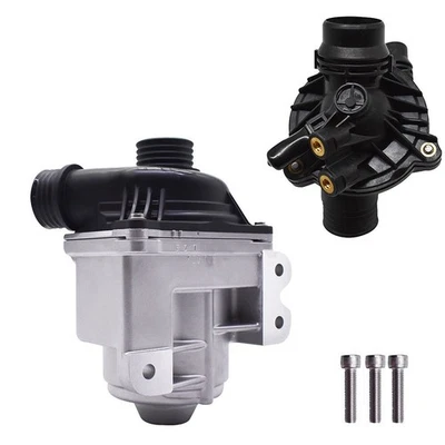 Electric Engine Water Pump W/ Thermostat For BMW 535i xDrive 640i 11537549476 - Image 1 of 4