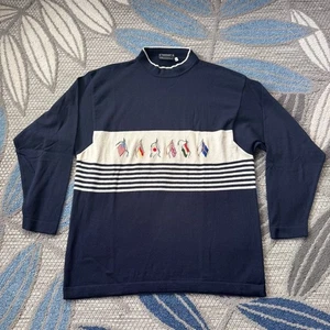 Ciao Sportswear Unisex Erwachsene Weltflagge Pullover mit Stehkragen marineblau Größe Small Italien - Bild 1 von 7