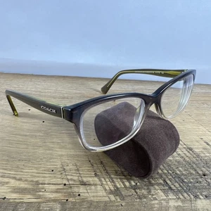 Coach HC6089 Eyeglasses FRAMES ONLY* 5400 Olive Brown Gradient Olive 51-16 135 - Picture 1 of 7