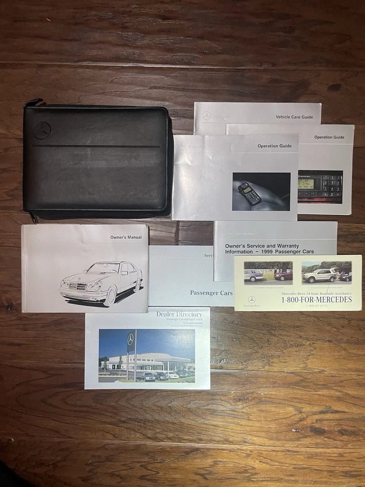 Mercedes-Benz Clase E 1999 juego manual del propietario E300 turbodiésel E320 E430 E55 AMG Foto 1 de 1