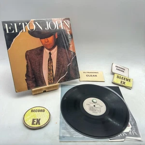 Elton John- Breaking Hearts EX/EX Ultrasonic Clean1984 Vinyl Record - Imagen 1 de 4
