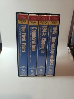 Great Battles Of World War 2 Victory In The Pacific VHS Box Set Pearl Harbor  - Image 1 of 2