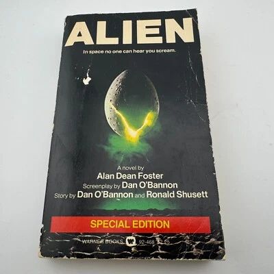 Vintage Alan Dean Foster Alien Paperback Book Horror Movie Novel 1st Ed 1979 - Image 1 of 4