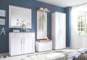 Garderobe Garderobenpaneel Flurgarderobe Flurmöbel Wandgarderobe Diele ROMANCE - Bild 1 von 3