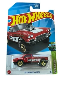 Hot Wheels '62 Corvette Gasser 174/250 HW Gasers 3/5 2021 NUEVO - Imagen 1 de 3