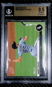 Garrett Crochet - 2020 Topps Now #286 101 MPH Debut - BGS 9.5 - White Sox - Picture 1 of 3