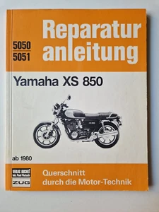 Reparaturanleitung 5050 Yamaha XS850 Triples ab 1980 bis 1985 Bucheli - Bild 1 von 2
